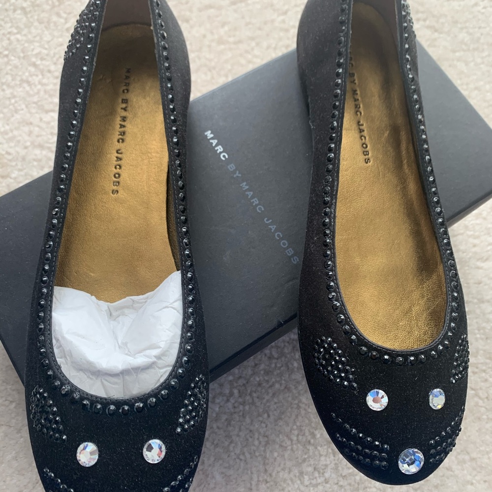 NWT Marc by Marc Jacobs black flats